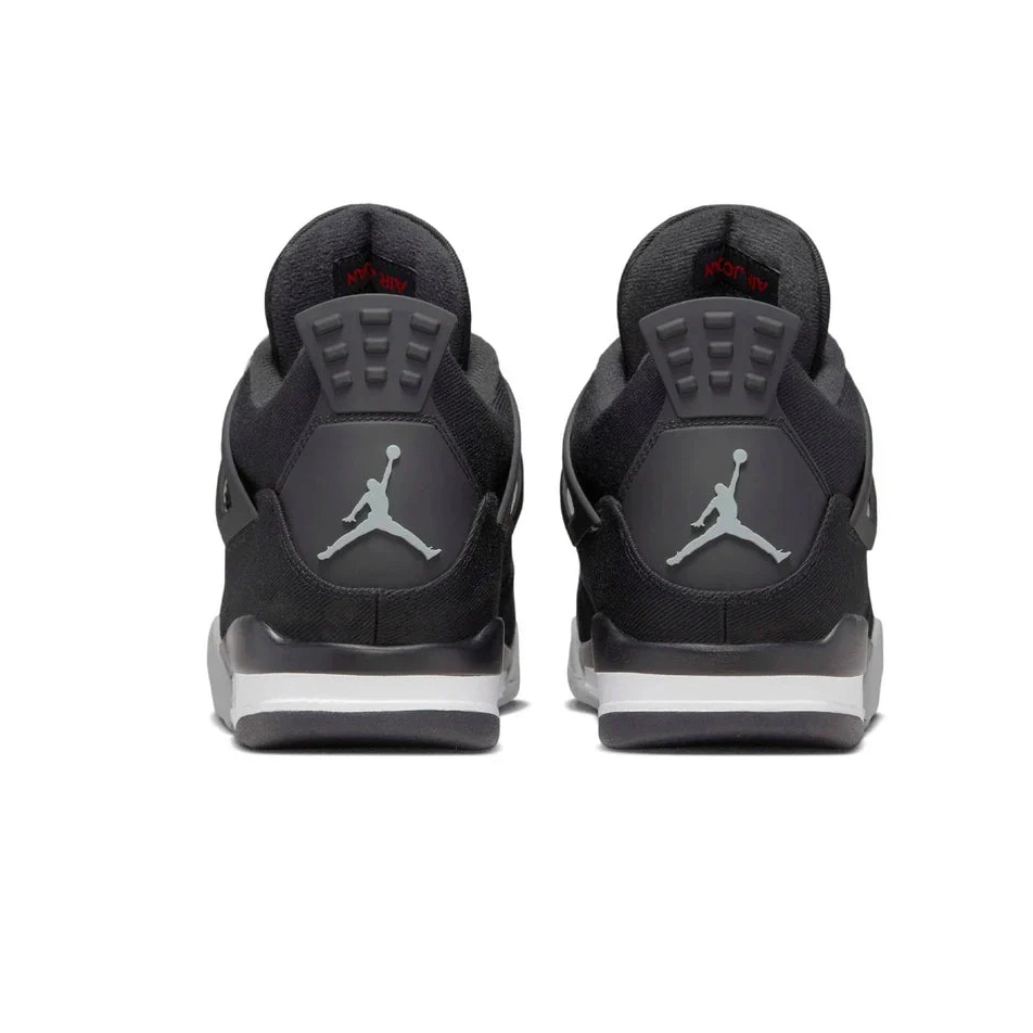 4 Canvas Retro Air Black Jordan SE 0808